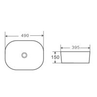 Товар: Раковина чаша D&K Venice , белый арт-DT1020116 - фото 3 Раковина чаша D&K Venice , белый арт-DT1020116 — фото 3, Раковины накладные
