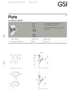 Товар: PURA с безободковой системой смыва без крышки фаянсовый белый арт-769711 - фото 6 PURA с безободковой системой смыва без крышки фаянсовый белый арт-769711 — фото 6, Писсуары