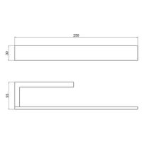 Полотенцедержатель Timo Petruma никель арт-15250/13 — фото 5, Полотенцедержатели