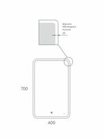 Товар: Зеркало Reflexion Minimal RF4818MN - фото 8 Зеркало Reflexion Minimal RF4818MN — фото 8, Зеркала в ванную комнату