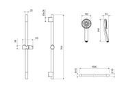 Товар: AQ2017BGM БЕТТА душевой гарнитур 3jet 65 см, оружейная сталь - фото 10 AQ2017BGM БЕТТА душевой гарнитур 3jet 65 см, оружейная сталь — фото 10, Душевые гарнитуры на штанге