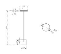Стойка для ванной комнаты ABBER Stein AS1634 белая матовая — фото 2, Стойки - набор держателей