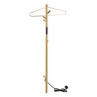 Электрический полотенцесушитель стойка мини, 30W, нержавеющая сталь, золото 704153011 — фото 3, Электрические полотенцесушители