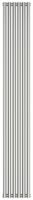 Отопительный радиатор Сунержа Эстет-00 1800х270 6 секций Сатин арт-071-0332-1806 — фото 4, Радиаторы отопления
