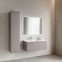 Тумба подвесная SANCOS Snob R 1.0 995х445х406, c одним ящиком оснащенным доводчиками, Doha Soft , арт. арт-SNR1.0100LSM — фото 7, Тумбы под раковину