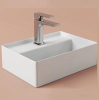 Раковина Artceram Scalino подвесная/накладная с одним отверстием цвет белый SCL0050100 арт-SCL005 01 00 — фото 1, Раковины подвесные