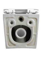 Agger Унитаз подвесной безободковый TORNADO, сиденье с микролифтом арт-AT10150 — фото 8, Подвесные унитазы