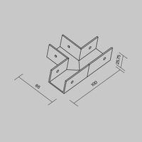 Товар: Комплектующие для профиля Outdoor O-TR001-TC-W - фото 2 Комплектующие для профиля Outdoor O-TR001-TC-W — фото 2, Комплектующие для освещения