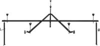 Каркас сварной для акриловой ванны Aquanet Malta 150x150 00142192 — фото 3, Комплектующие