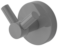 Вешалка Вешалка настенная Сунержа Виктория RAL 9007 Серо-алюминиевый арт-9007-3007-0000 — фото 2, Крючки для полотенец