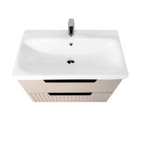 Тумба под раковину VIANT СИЦИЛИЯ 80 подвесная капучино арт-VSIC80MDCAP-T2YP — фото 4, Тумбы под раковину