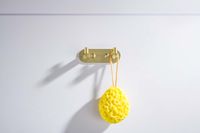 ЕВРОПА крючок двойной, шлиф. золото арт-AQ4102BG — фото 3, Крючки для полотенец