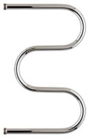 Полотенцесушитель водяной Стилье М-образный 600х400 резьба-сгон 1" Без покрытия арт-00004-6040 — фото 1, Водяные полотенцесушители