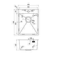 Товар: Кухонная мойка Reflexion Iseo RX2250GD брашированное золото - фото 214 Кухонная мойка Reflexion Iseo RX2250GD брашированное золото — фото 214, Кухонные мойки