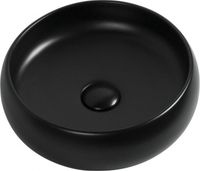Товар: Раковина накладная Aquanet 36 черный матовый арт-ROUND-1-MB - фото 9 Раковина накладная Aquanet 36 черный матовый арт-ROUND-1-MB — фото 9, Раковины накладные