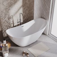 Ванна отдельностоящая Grossman Galaxy GR-2103 (180х77х72) цвет белый,1 место — фото 4, Акриловые ванны