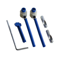 Комплект быстрого монтажа Scarabeo для крепления биде и унитазов арт-10050A — фото 1, Комплектующие для туалета