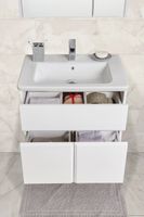 UP Тумба под раковину GAP 70, белый глянец, ROCA арт-ZRU9303011 — фото 2, Тумбы под раковину