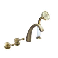 Товар: Смеситель Labe для ванной, на 4-е отверстия, переключатель керамический, бронзовый, арт-L476.5PSM - фото 1 Смеситель Labe для ванной, на 4-е отверстия, переключатель керамический, бронзовый, арт-L476.5PSM — фото 1, Смеситель для ванны