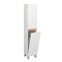 Товар: Шкаф-пенал напольный SYDNEY 35 с корзиной/левый/ AQUA DE MARCO 3035WCSYD/L - фото 4 Шкаф-пенал напольный SYDNEY 35 с корзиной/левый/ AQUA DE MARCO 3035WCSYD/L — фото 4, Шкафы для ванной