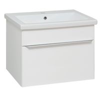 Тумба подвесная AXIOMA 60 /1 ящ/ AQUA DE MARCO 2060WGAXI/H — фото 2, Тумбы под раковину