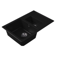 Мойка "Кардинал" 760 К, черный СМс 29.035.D0760.407 — фото 1, Кухонные мойки