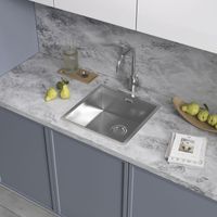 Товар: Кухонная мойка Reflexion Iseo RX2250GD брашированное золото - фото 127 Кухонная мойка Reflexion Iseo RX2250GD брашированное золото — фото 127, Кухонные мойки