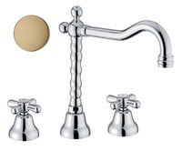 Смеситель для раковины Fiore MARGOT 26ZZ0637, бронза — фото 1, Смесители для раковины