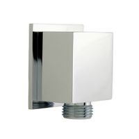 QUADRA Штуцер душевой, 1/2"x1/2", хром 30897 — фото 1, Шланговые подключения