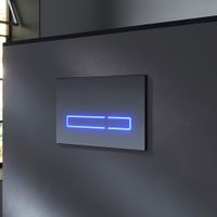 I012704.50A38 Pro инсталл для подв унитаза с сенсорн бесконтактной клав Touchless Pro стекло, черный — фото 2, Инсталляции для унитазов