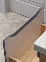 Тумба под раковину VIGO Wave 60 напольная 358 дуб золотой — фото 7, Тумбы под раковину