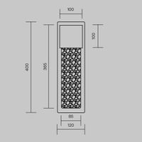 Товар: Настенный светильник (бра) Maytoni MOD474WL-L20B3K - фото 7 Настенный светильник (бра) Maytoni MOD474WL-L20B3K — фото 7, Бра
