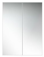 шкаф-зеркало Бостон 70 белый MFR79684WT — фото 1, Зеркальные шкафы в ванную
