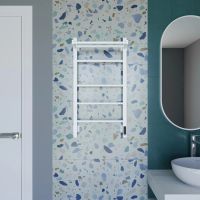 Полотенцесушитель электрический Grota Alto 430х800 белый Alto 430х800 RAL9016 EL — фото 6, Электрические полотенцесушители