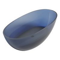 Прозрачная ванна ABBER Kristall AT9701Saphir синяя — фото 5, Ванны из полиэфирной смолы