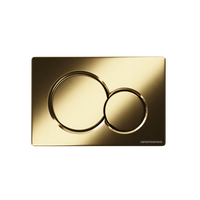 Кнопка смыва Balance, клавиши Sphere, цвет брашированное золото, арт. CN12-003BG — фото 1, Кнопки смыва