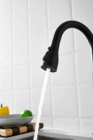 Товар: Смеситель для кухни с выдвижным изливом BELZ, черный арт-B74816-7 - фото 5 Смеситель для кухни с выдвижным изливом BELZ, черный арт-B74816-7 — фото 5, Смесители для кухни