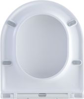 Сиденье для унитаза Aquanet Lake белый арт-00316465 — фото 5, Сиденья для унитаза