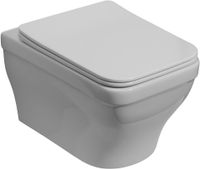 Унитаз подвесной Aquanet Elegant Rimless LX-1163 Soft Close арт-Elegant W — фото 1, Подвесные унитазы