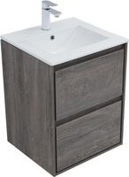 Товар: Тумба с раковиной Aquanet Милан 50 цв. дуб рошелье 00340156 - фото 8 Тумба с раковиной Aquanet Милан 50 цв. дуб рошелье 00340156 — фото 8, Тумбы с раковиной