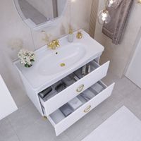 Раковина "МОДЕРН 105 СМ" 30105 — фото 2, Раковины встраиваемые сверху