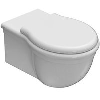 Унитаз GLOBO PAESTUM подвесной цвет белый PAS03BI — фото 1, Подвесные унитазы