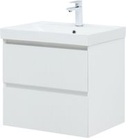 Товар: Тумба с раковиной Aquanet Альтера 60 цв. белый матовый 00340885 - фото 6 Тумба с раковиной Aquanet Альтера 60 цв. белый матовый 00340885 — фото 6, Тумбы с раковиной