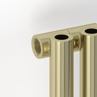 Отопительный радиатор Сунержа Эстет-0 500х135 3 секции Шампань арт-020-0331-5003 — фото 1, Радиаторы отопления