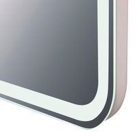 Зеркало с LED-подсветкой BALATON (80*55) /AQUA DE MARCO Bal80/55 — фото 6, Зеркала в ванную комнату