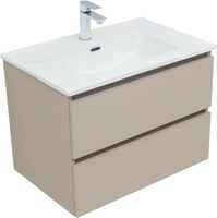 Товар: Тумба с раковиной Aquanet Вега 2.0 70 2 ящ. цв.бежевый (раковина Ирис) 00344755 - фото 13 Тумба с раковиной Aquanet Вега 2.0 70 2 ящ. цв.бежевый (раковина Ирис) 00344755 — фото 13, Тумбы с раковиной