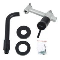 BOND Smart Смеситель настенный для раковины с внутренней частью, однорычажный черный матовый арт-B68-4288 — фото 6, Смесители для раковины