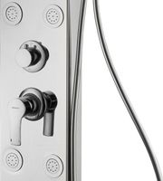 Товар: Душевая панель Galaxy Shine с гидромассажем и изливом AP40-01 - фото 4 Душевая панель Galaxy Shine с гидромассажем и изливом AP40-01 — фото 4, Душевые панели