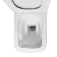 Унитаз напольный Azario Indor безободковый, в комплекте с бачком и сиденьем микролифт, дюропласт 820*630*360 арт-AZ-T004B-R — фото 6, Напольные унитазы