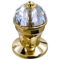 PRESTIGE CRYSTAL См-ль д/раковины, на 3 отв.с донным клапаном, золото арт-32766 — фото 4, Смесители для раковины